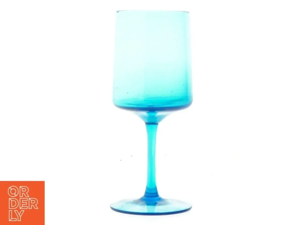 Billede 2 - Blåt glas (str. 18x7 cm)
