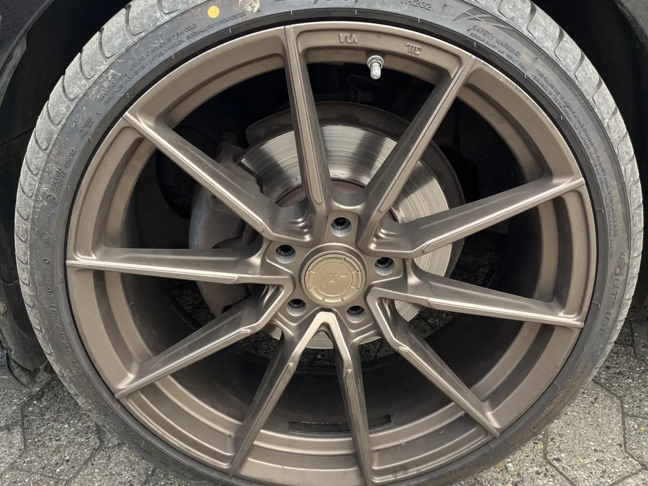 Billede 2 - Fælge med nye dæk  JAPAN RACING JR Wheels SL02