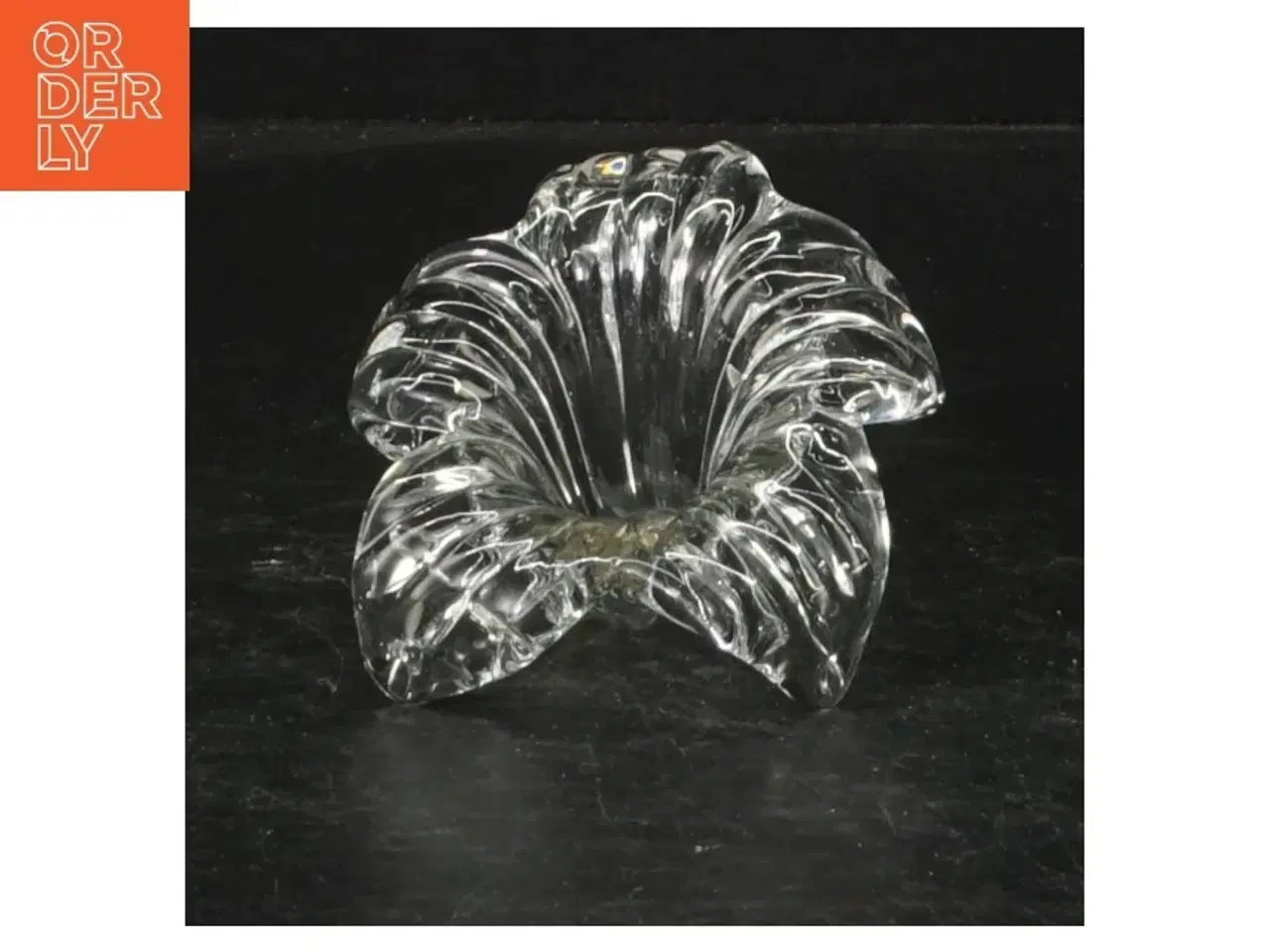 Billede 2 - Glasblomst figur (str. 11 cm)