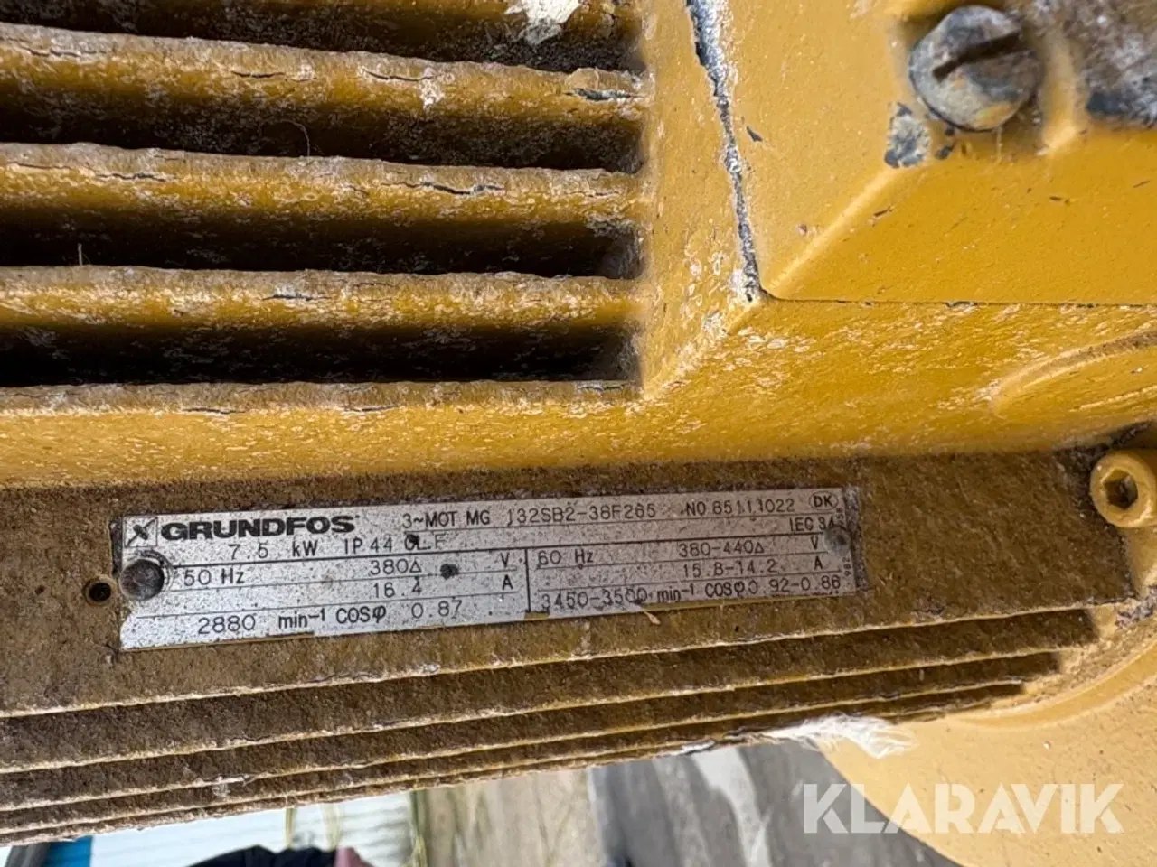 Billede 11 - Trykpumpe Grundfos CR30-50 7,5 kw