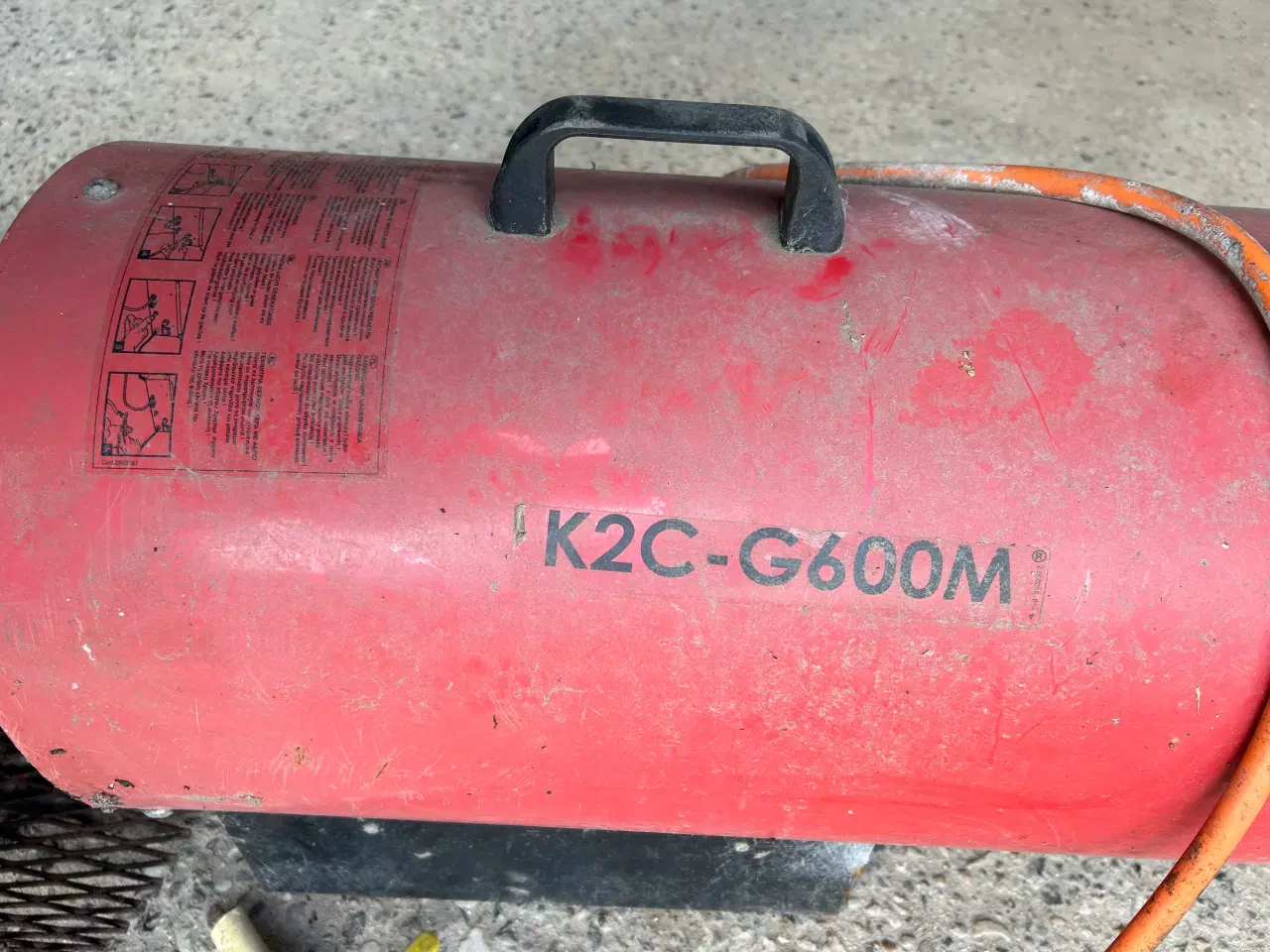 Billede 3 - Gasovn med rør til tørreri 