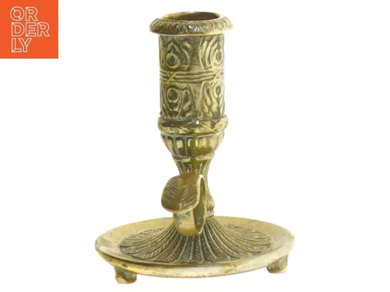Billede 2 - Messing lysestage (str. 9 cm)