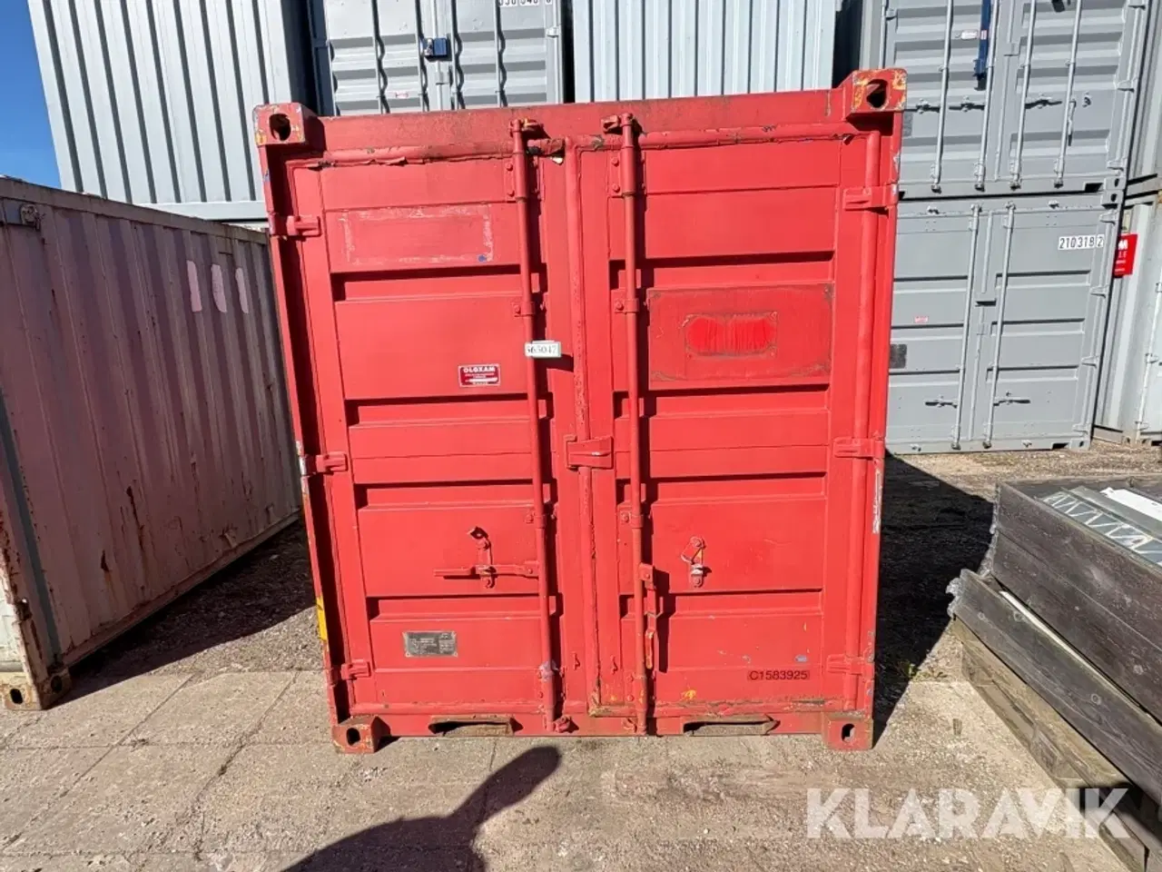 Billede 2 - Container 8 fods Isoleret