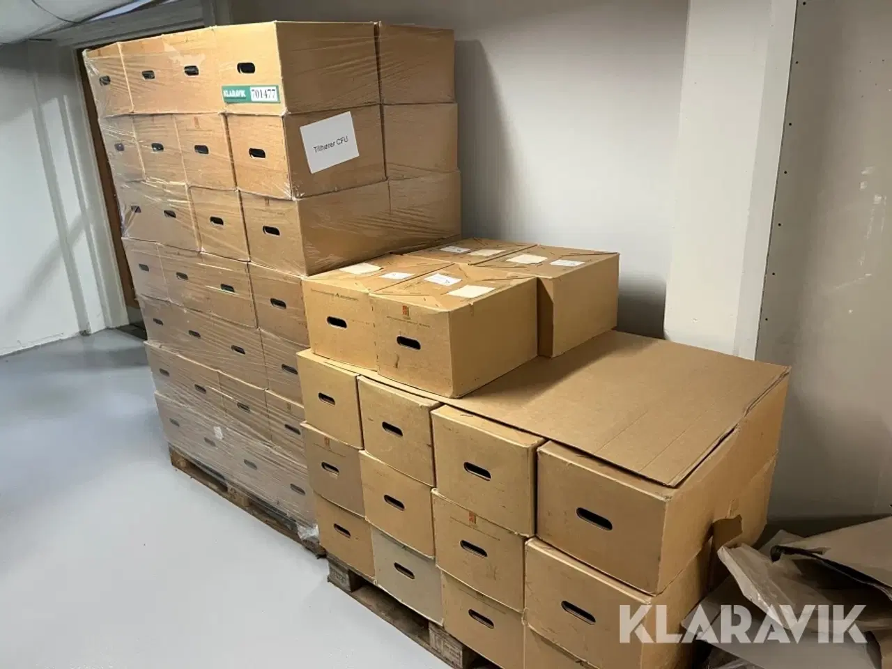 Billede 1 - Opbevaringskasser Med Låg 84 styk.