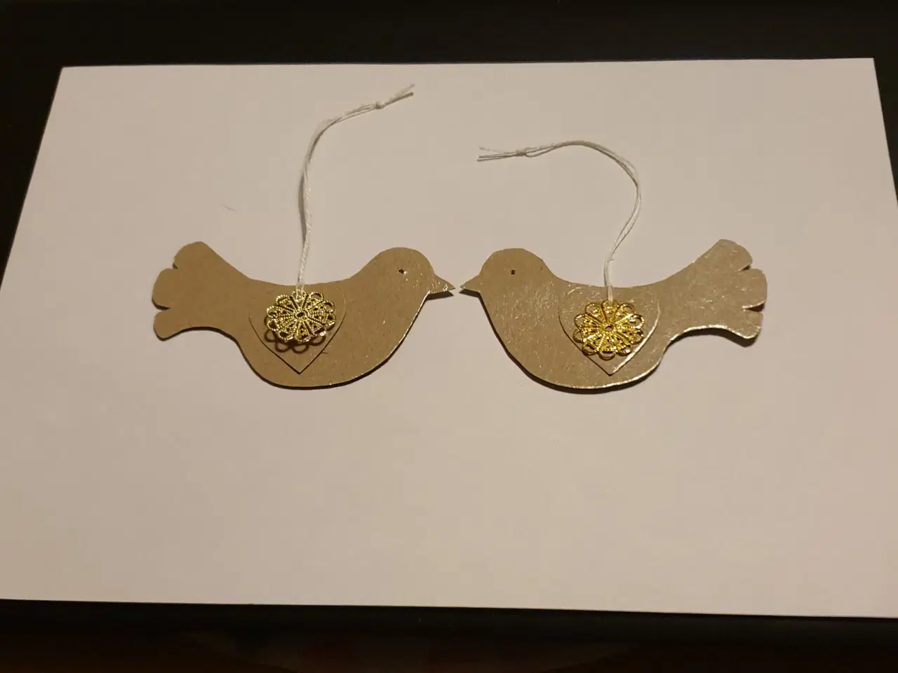 Billede 9 - Påske/forårs papirpynt Naturfarvet SE flere fotos