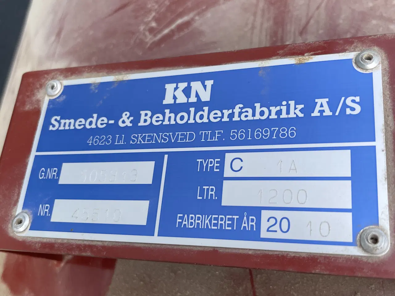 Billede 1 - Olietank 1200 liter