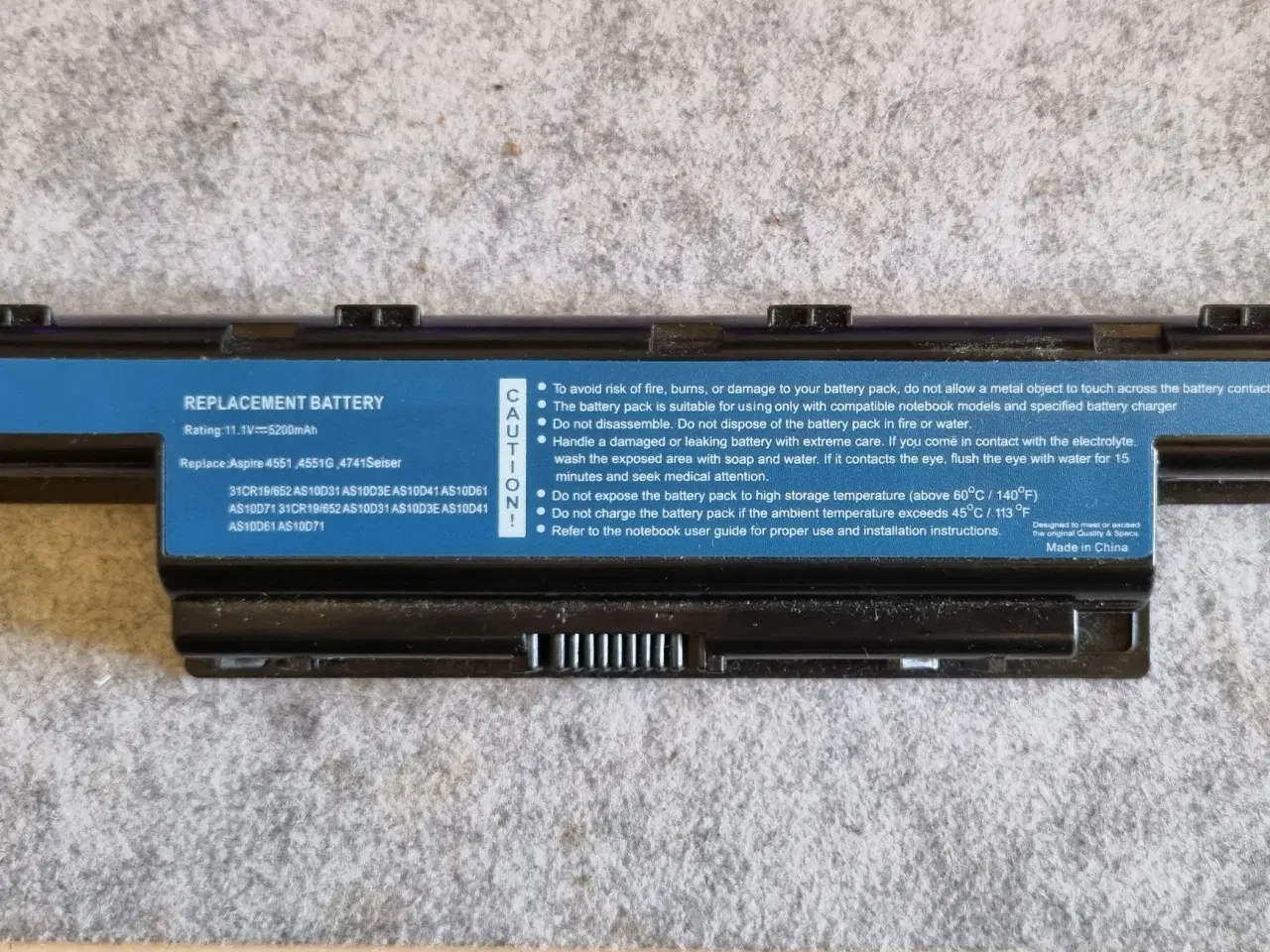 Billede 1 - Acer Aspire Batteri