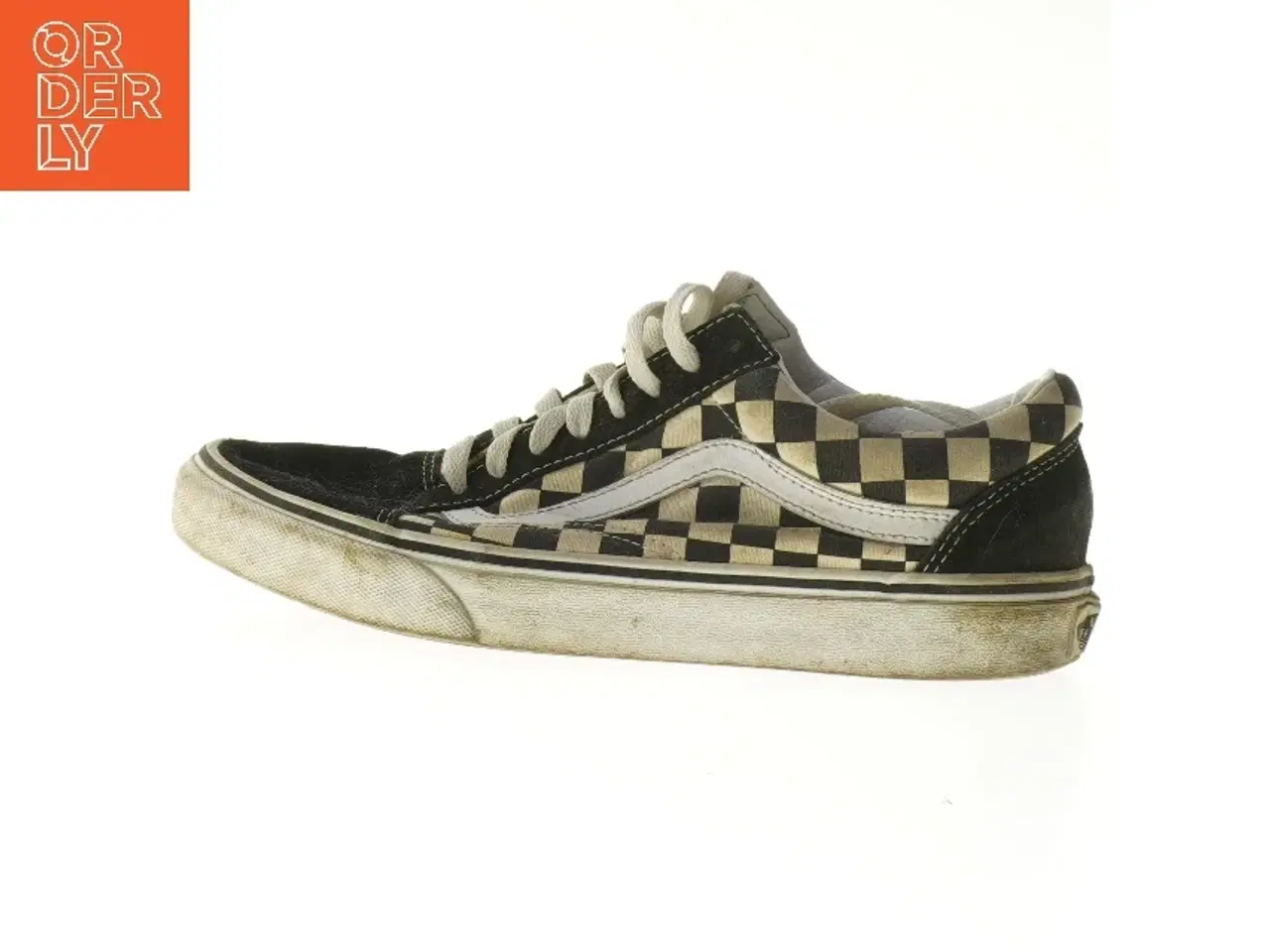 Billede 1 - Sorte ternede sneakers str. 39 fra Vans (str. 39 )