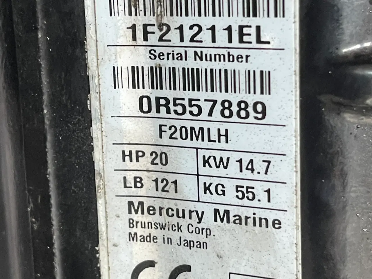 Billede 4 - Mercury 20 Hk LMH Årgang 2013