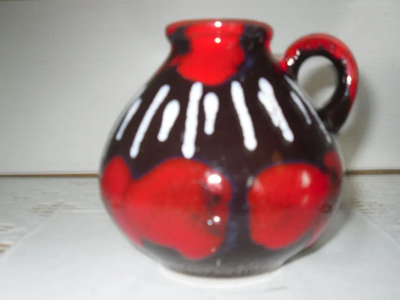 Billede 1 - RETRO Vase i flotte farver.
