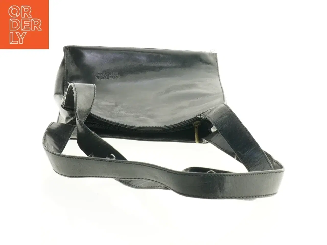 Billede 5 - Sort skuldertaske fra Amica (str. 30 x 30 x 11 cm)