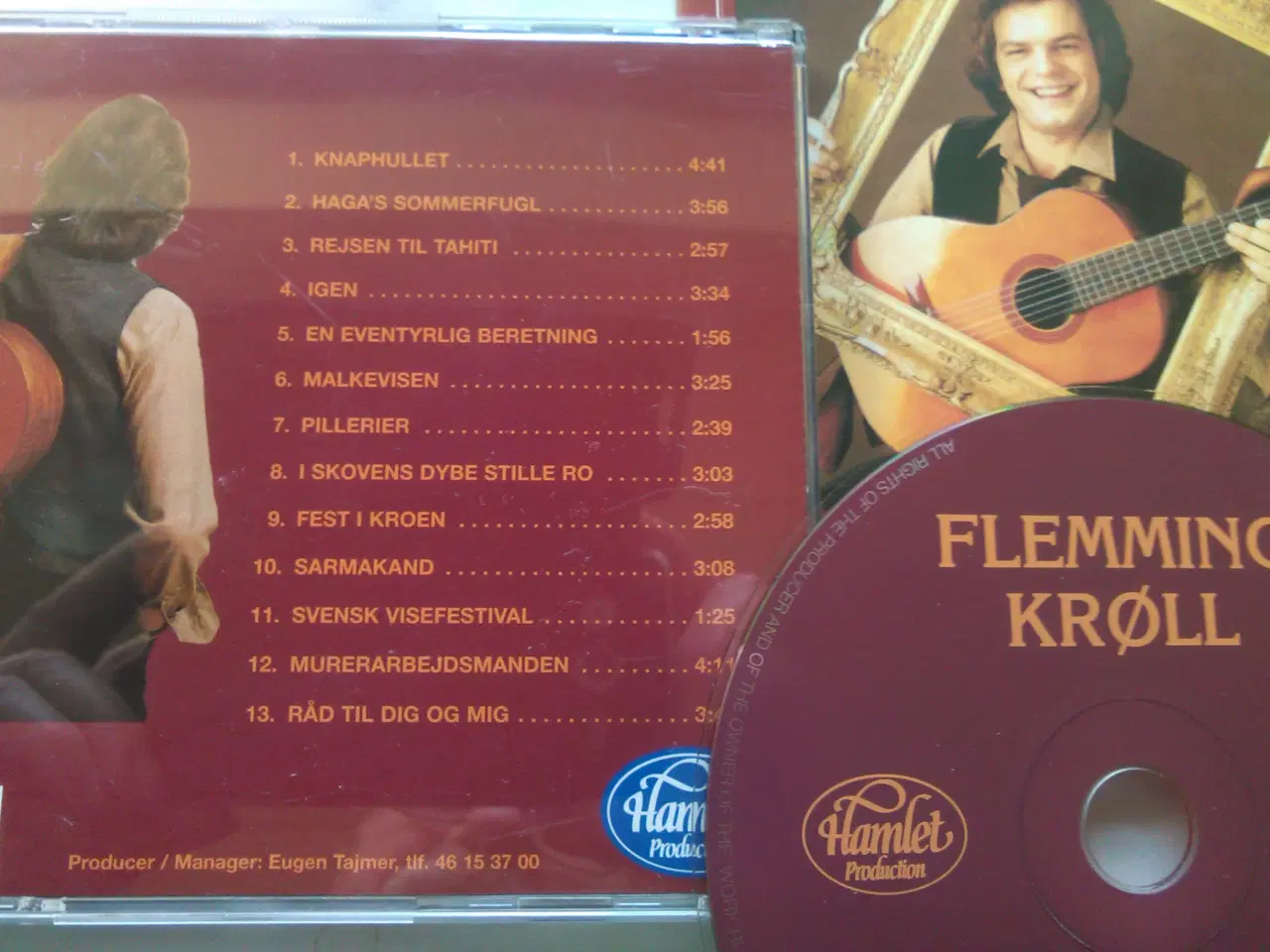 Billede 2 - Flemming Krøll: Portræt Af En Troubadour (1979 