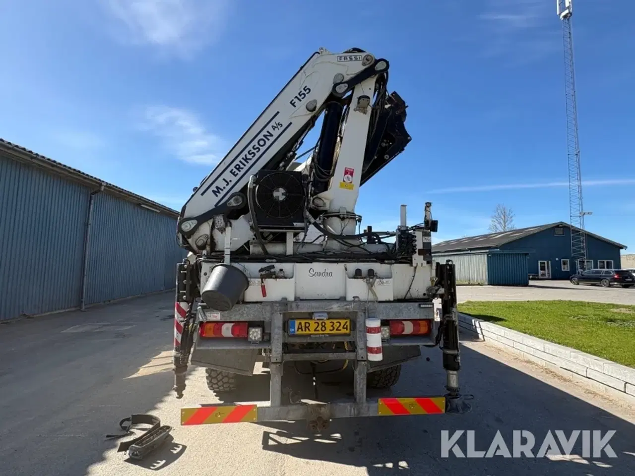Billede 4 - Lastbil Mercedes-Benz Arocs 2036 AK med kran