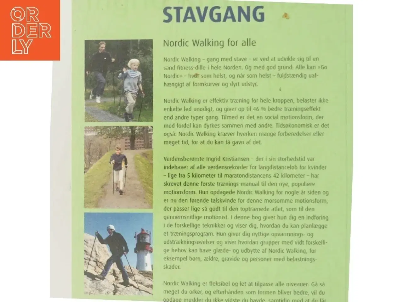 Billede 3 - Stavgang af Ingrid Kristiansen (Bog)