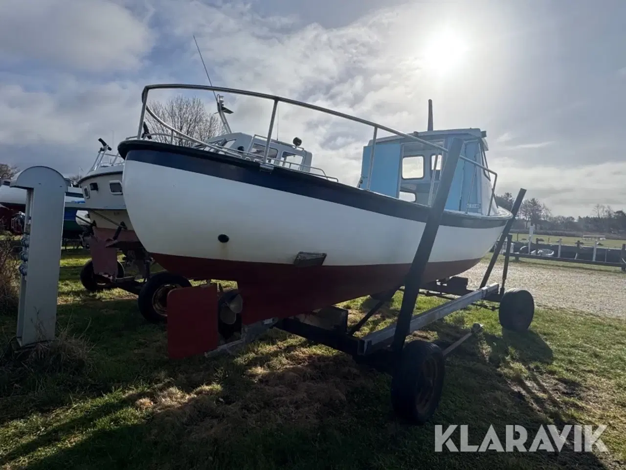 Billede 3 - Båd Bess 22" 2 cylinder motor