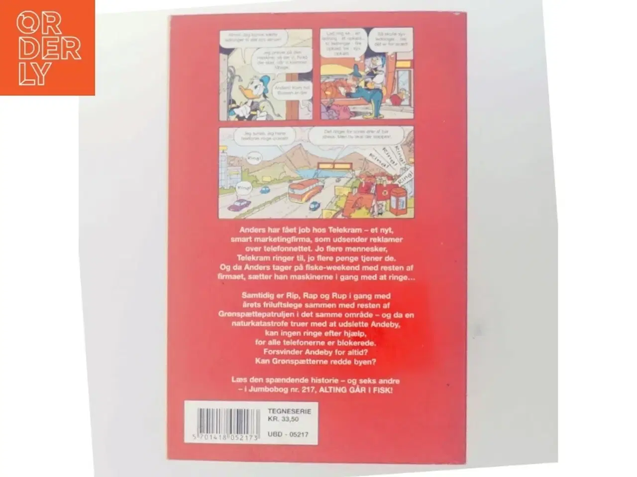 Billede 3 - Anders And Jumbobog nr. 217 fra Walt Disney