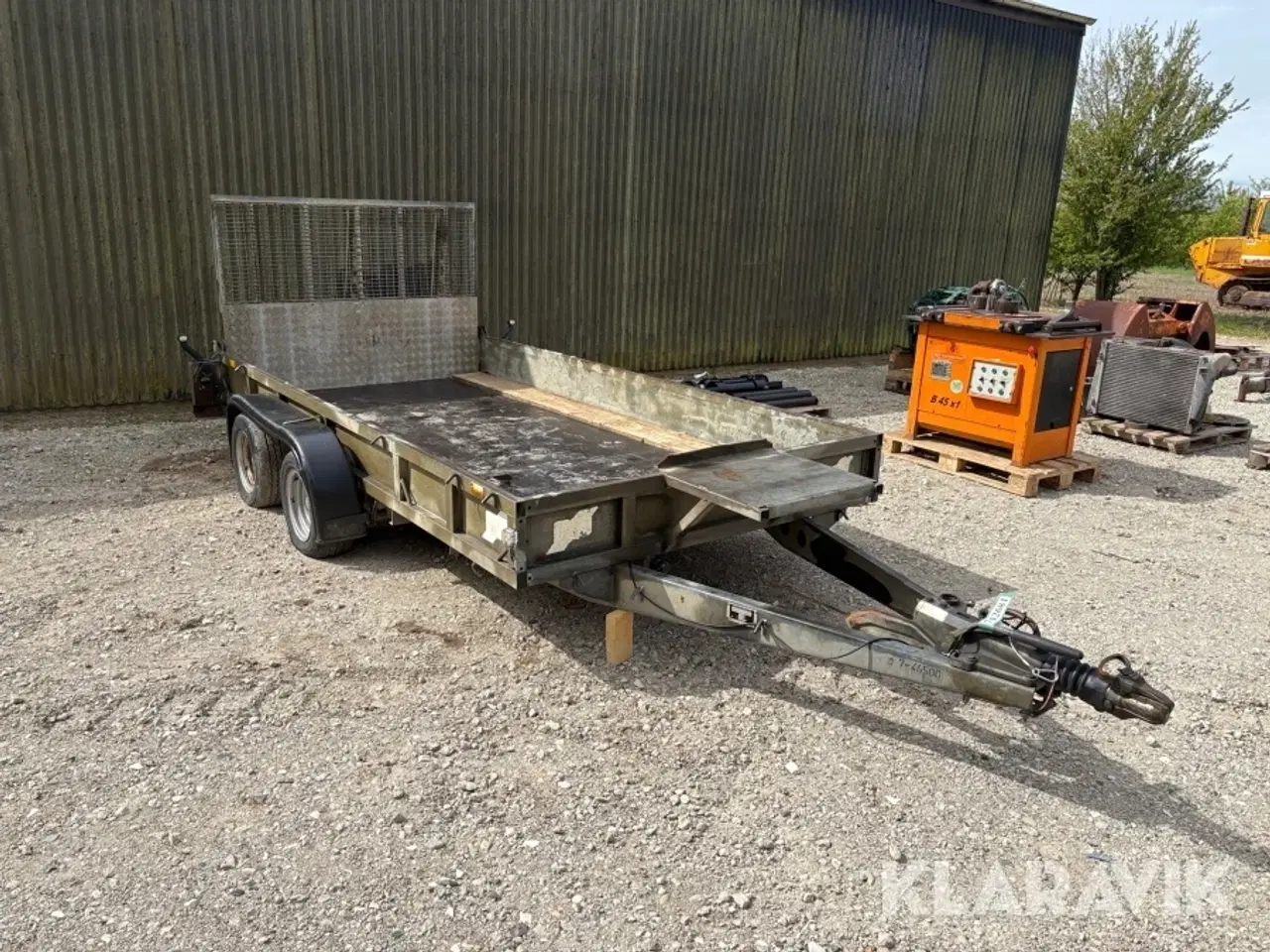Billede 3 - Maskintrailer Ifor Williams GP 126 3500 kg. 2-akslet