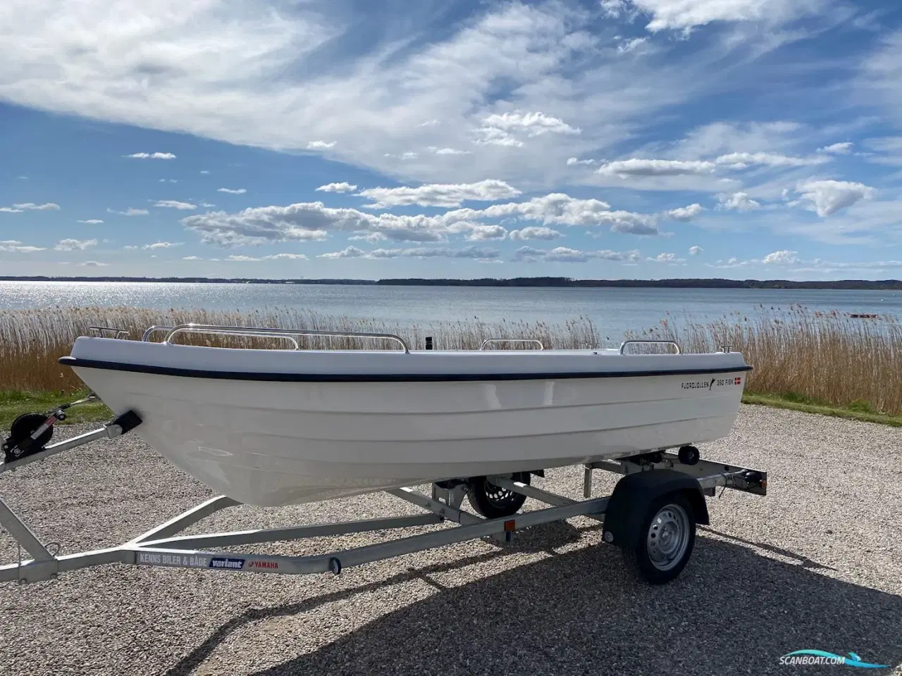 Billede 2 - Fjordjollen 390 Fisk, Komplet Sæt, Variant 451, Yamaha F2,5
