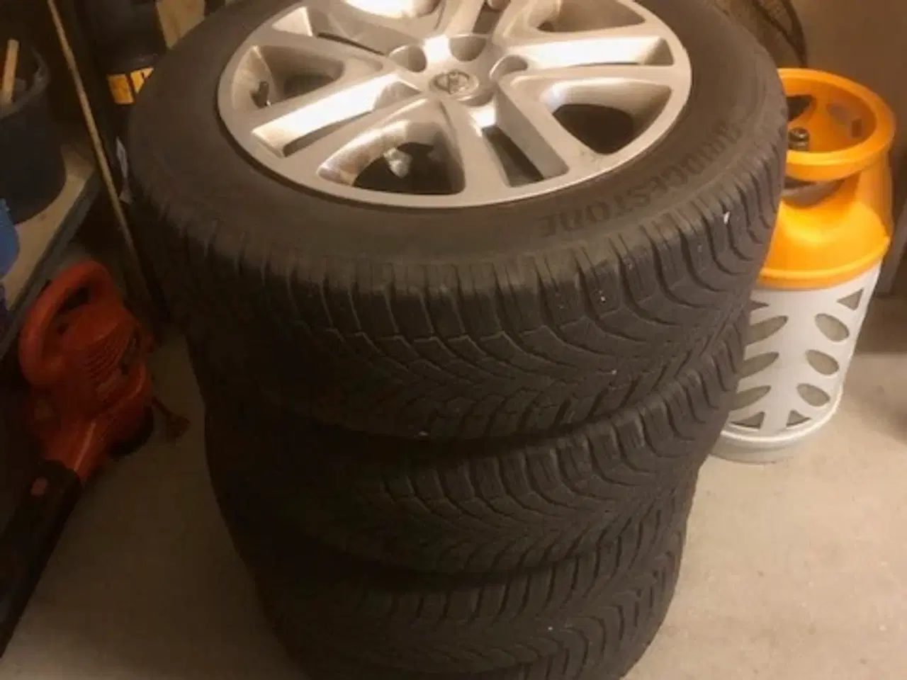 Billede 1 - 205/55/R16 4 stk. vinterdæk m/fælge Opel Astra