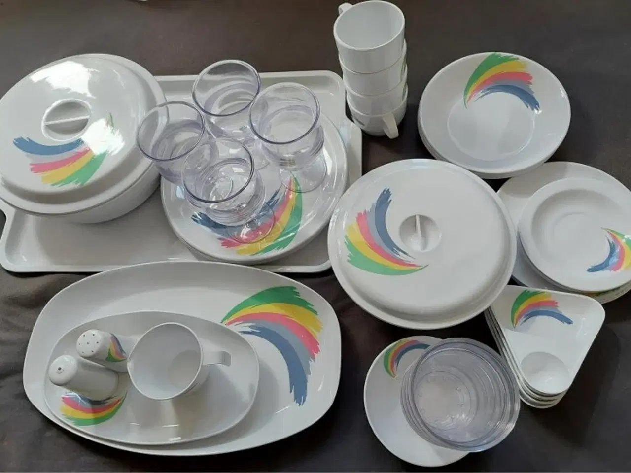 Billede 1 - Spisesæt i plastik