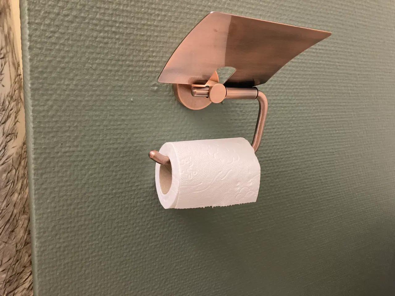 Billede 3 - Toiletrulleholder i kobber