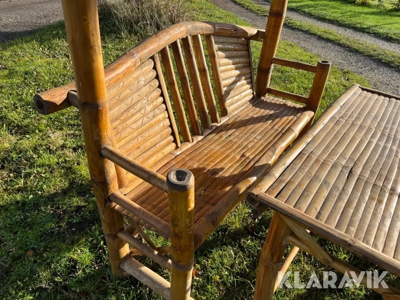 Billede 3 - Bambus hytter 2 styk