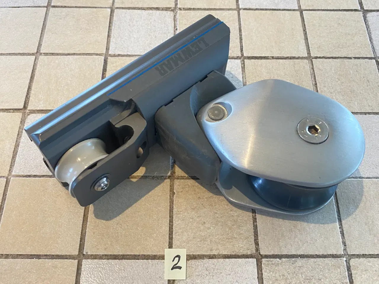 Billede 6 - SKØDEVOGNE + END-STOP - LEWMAR OG FREDERIKSEN