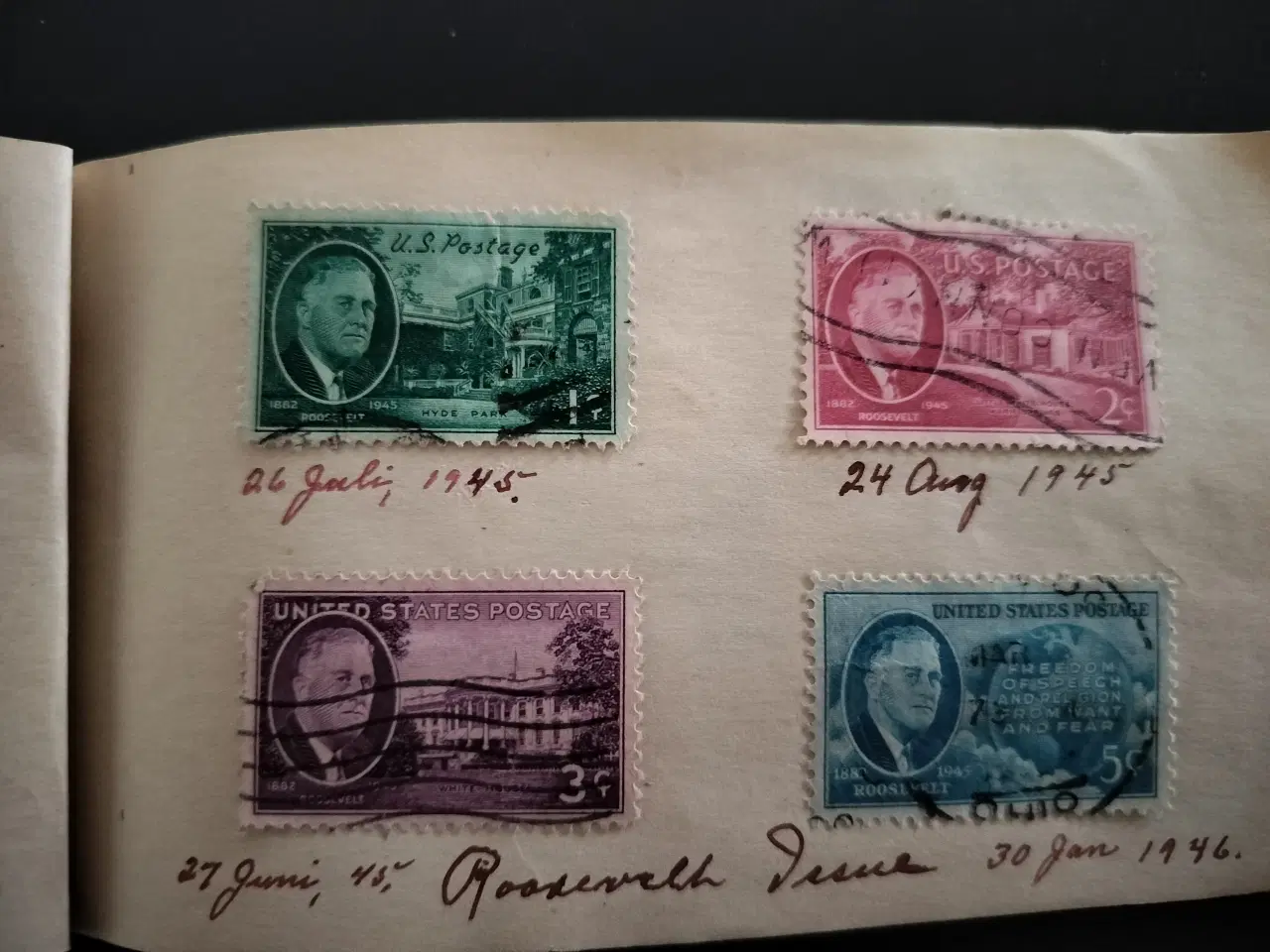 Billede 6 - Frimærker fra ww2