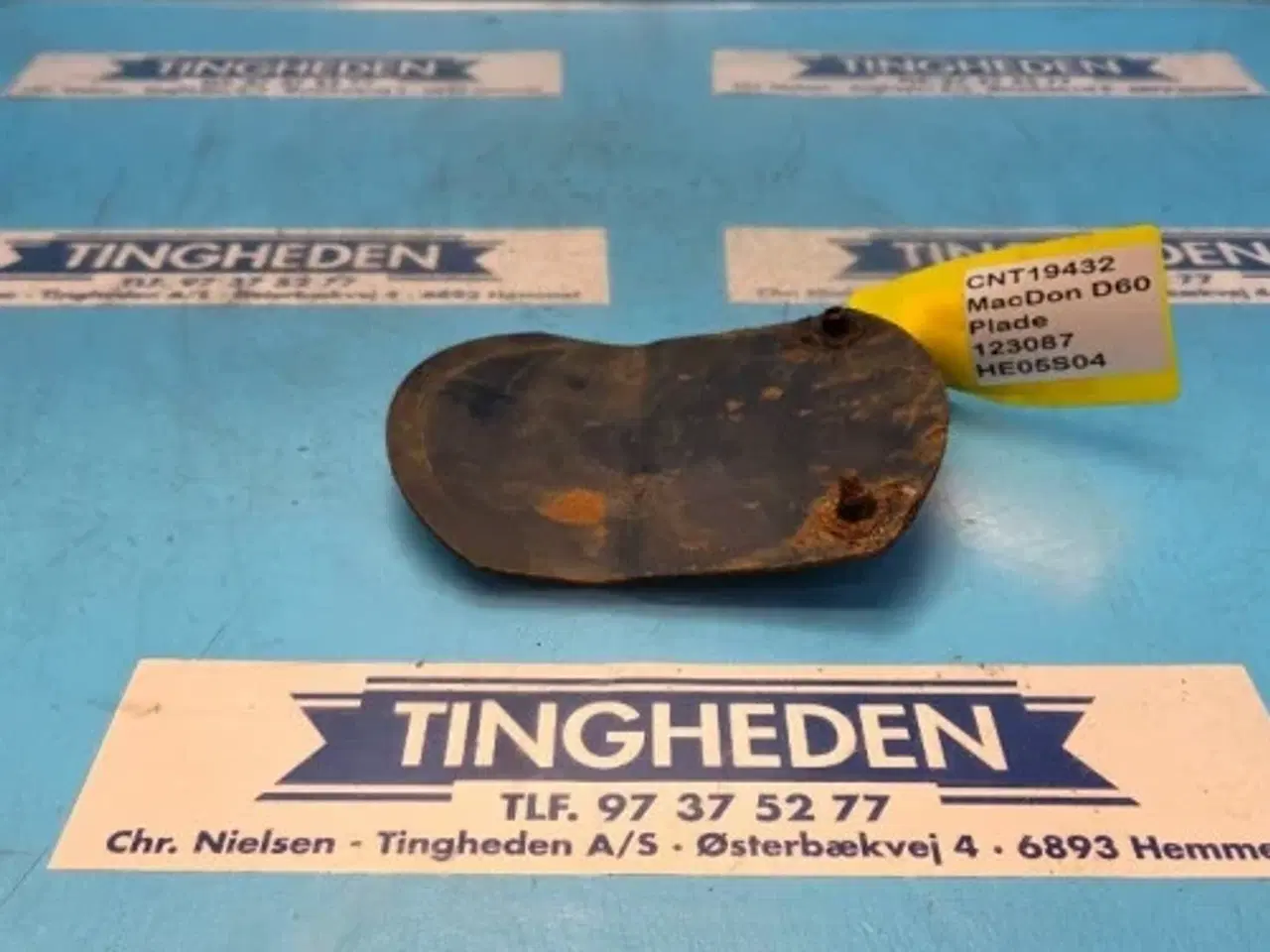 Billede 1 - MacDon D60 Plade 123087