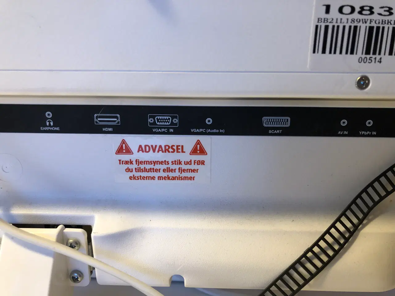 Billede 13 - 21,5 tommer LED TV  med indbygget DVD afspiller fr