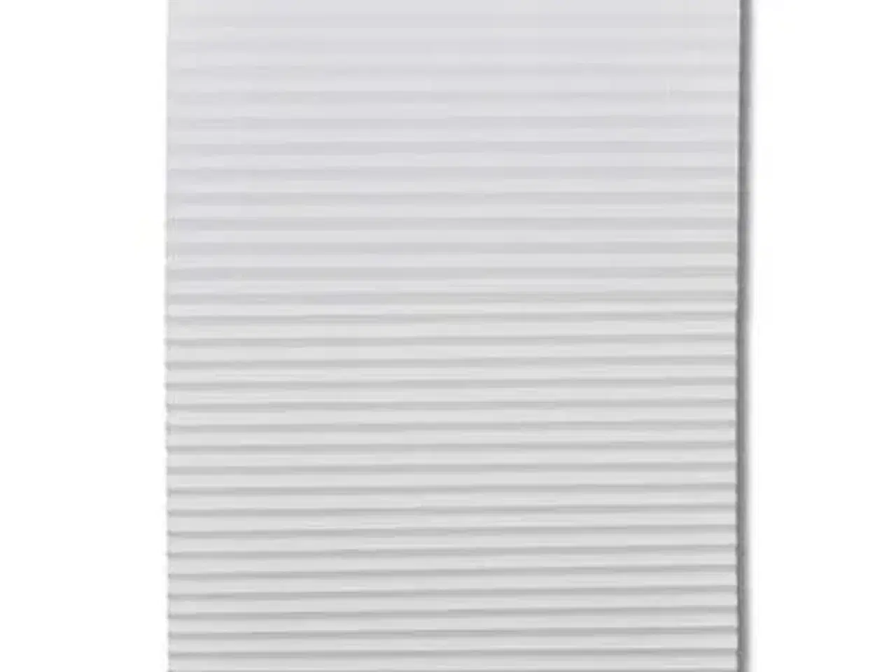 Billede 1 - vidaXL plisségardiner 90 x 100 cm hvid