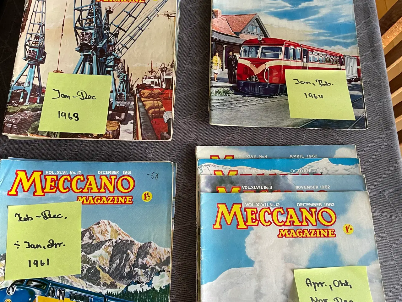 Billede 2 - Meccano Magaziner fra 1955 - 1954. pris pr. stk.