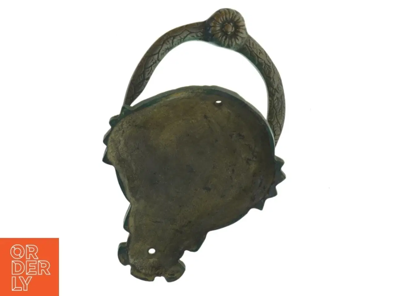 Billede 2 - Bronzed dørhammer (str. 15x12 cm)