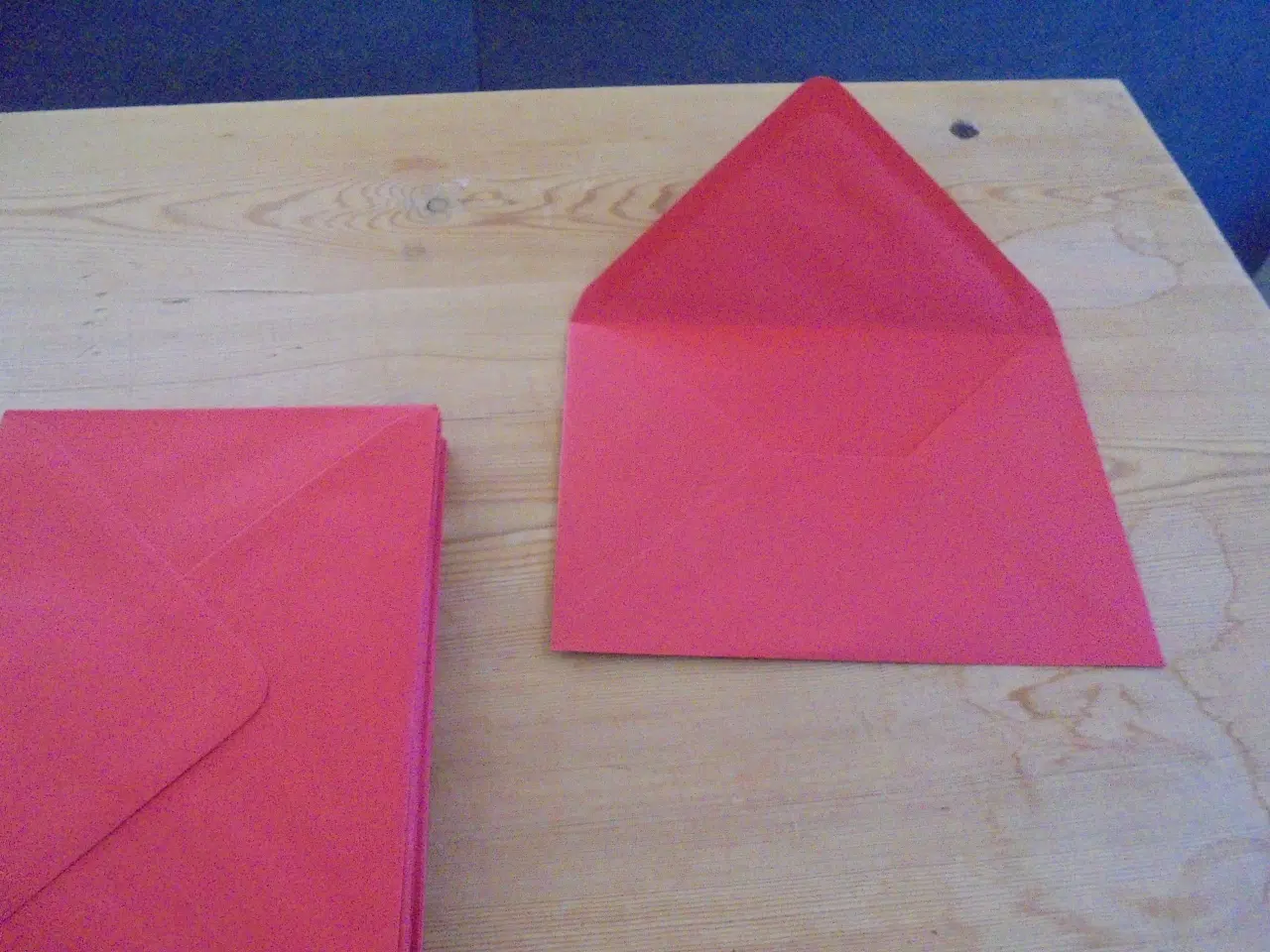 Billede 2 - Røde kuverter - fin stand, god pris  