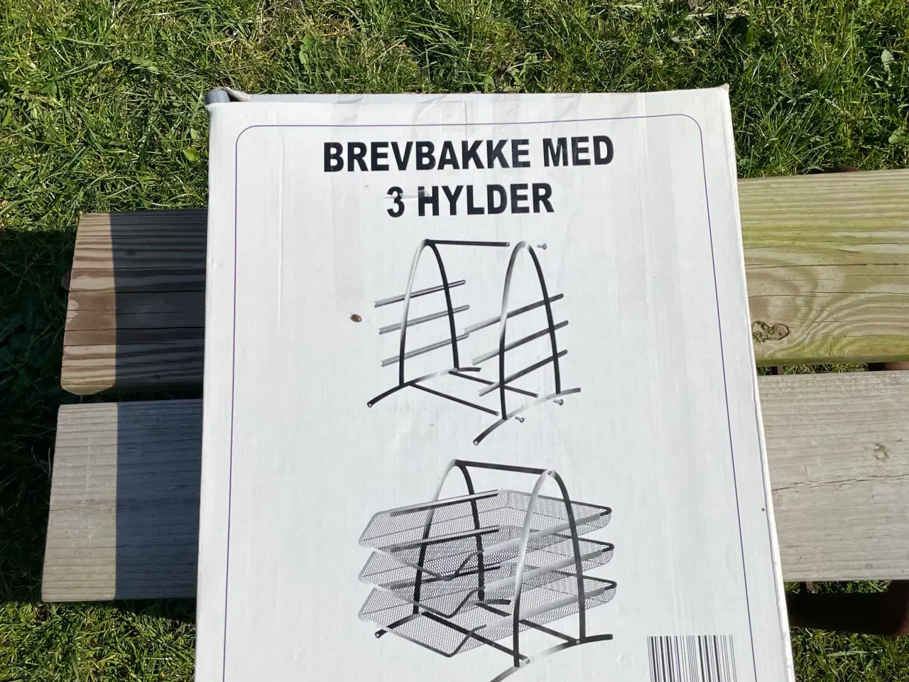Billede 1 - Brevbakke 3 hylder 