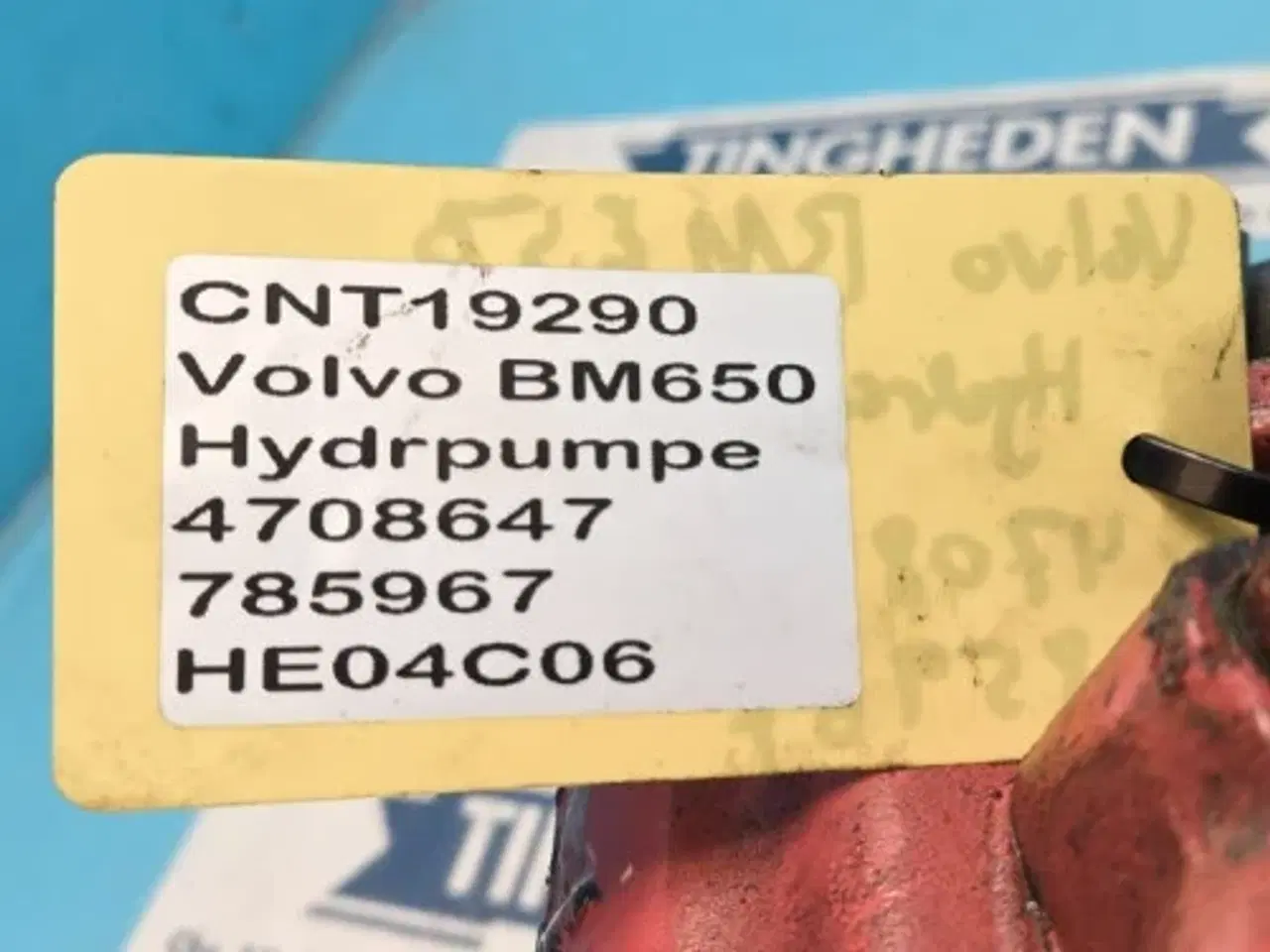 Billede 10 - Volvo BM650 Hydraulikpumpe 4708647