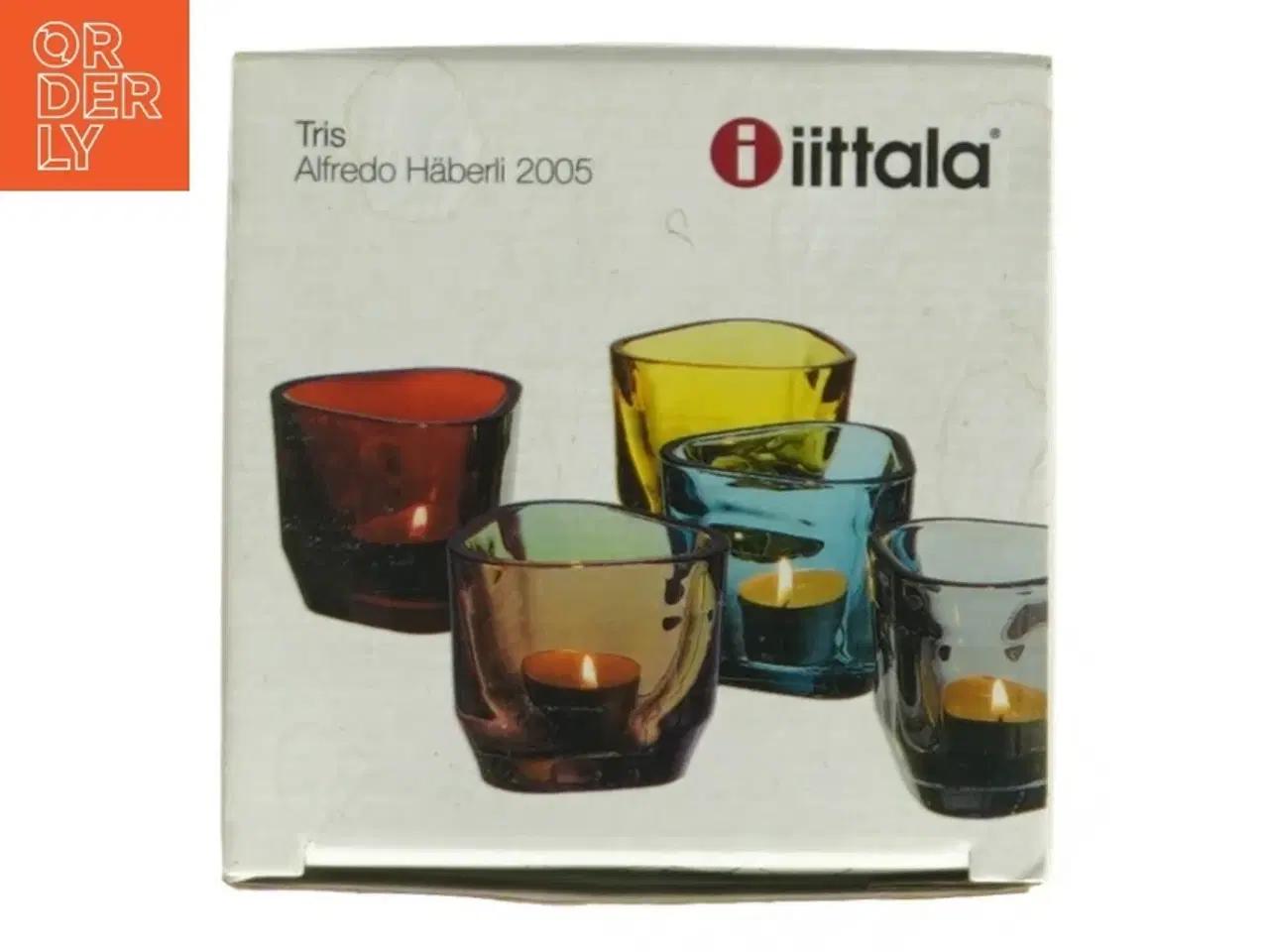 Billede 2 - Iittala Tris fyrladsstage fra Iittala (str. 8 x 8 cm)