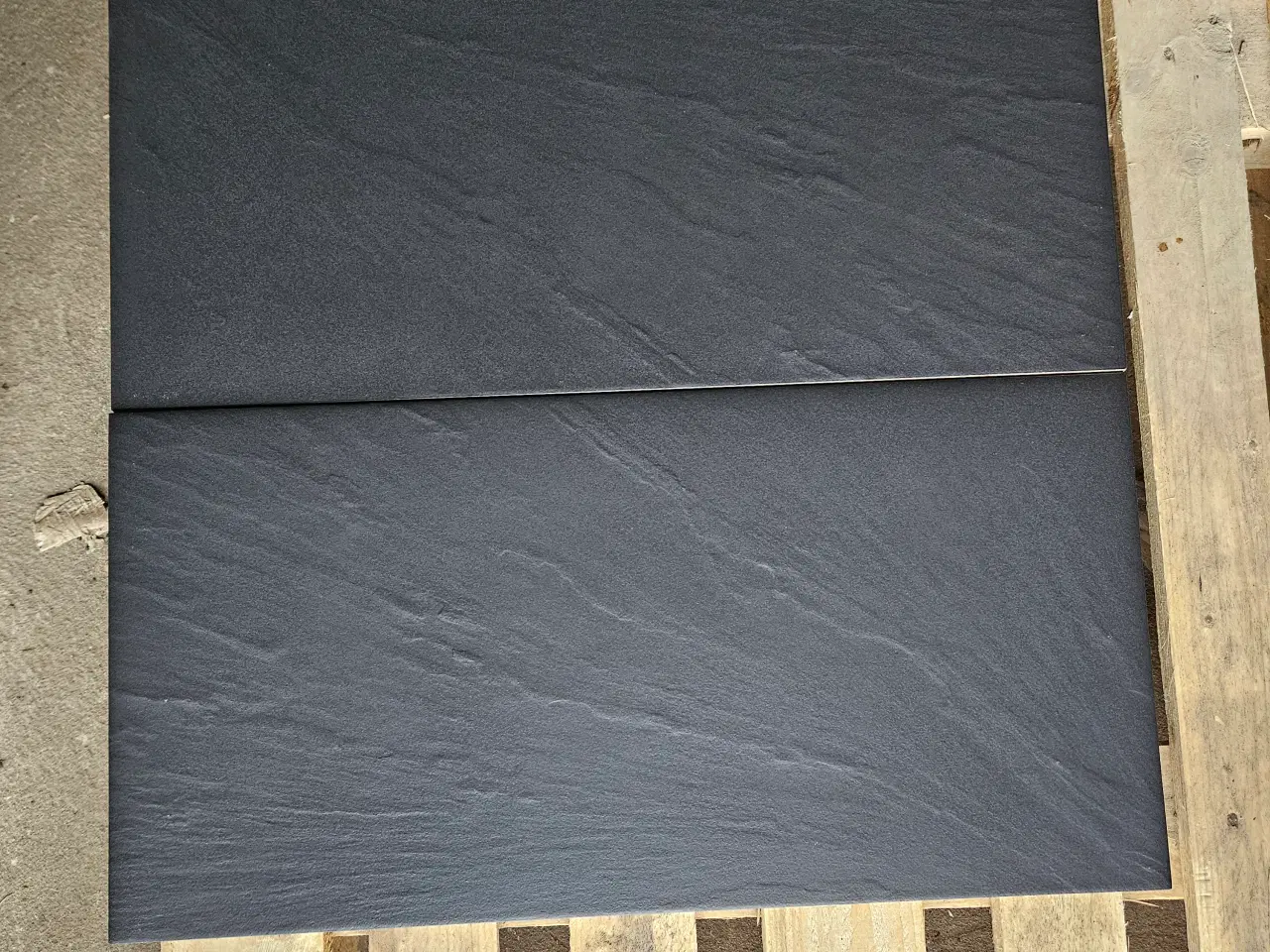 Billede 5 - Gulv- og vægklinke Sort 30x60 cm