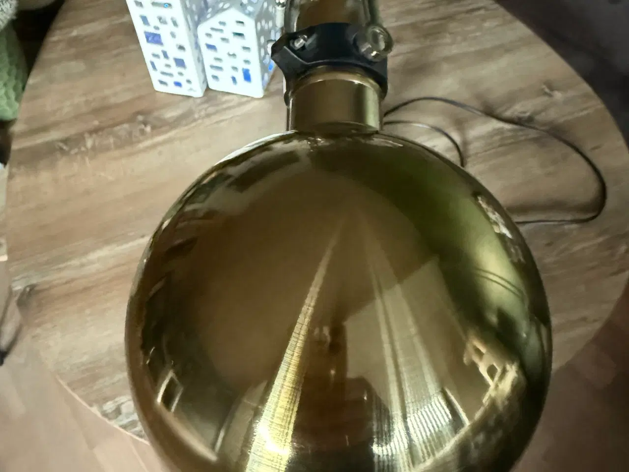 Billede 2 - Skrivebordslampe, guld. Forså, IKEA