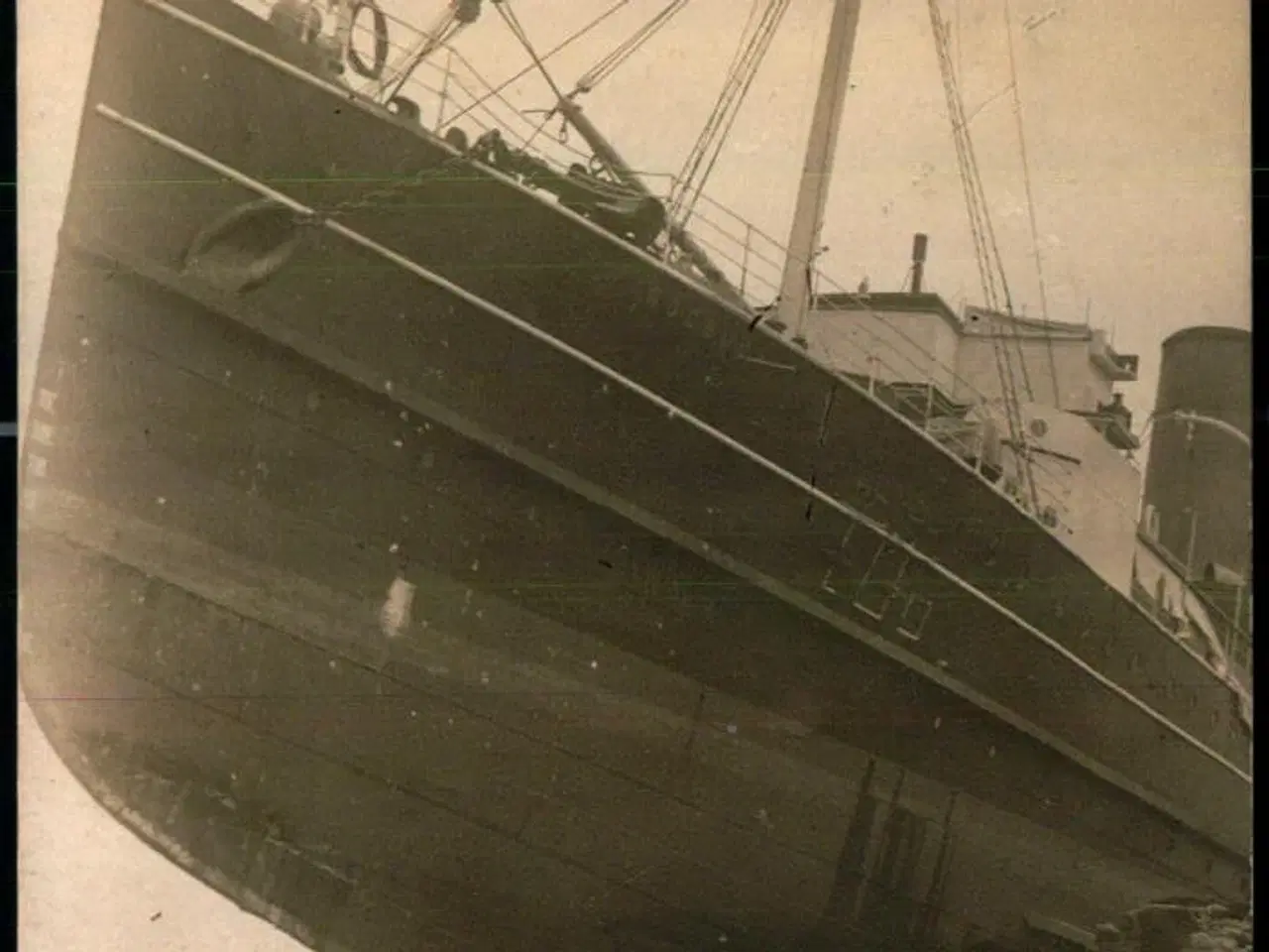 Billede 1 - Grundstødning - Fotokort u/n - Ubrugt