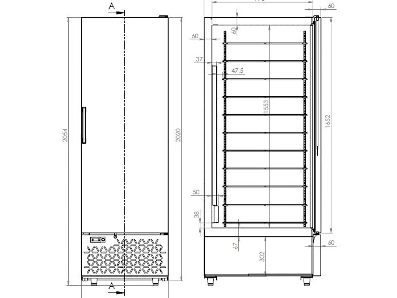 Billede 2 - Isfryseskab – 658 liter