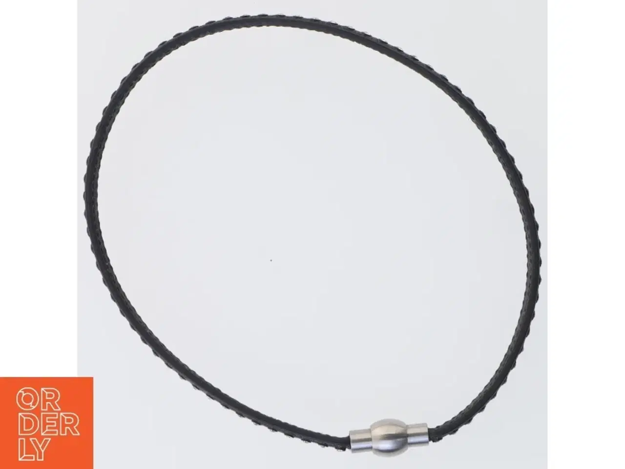 Billede 2 - Læderarmbånd med rhinsten (str. 39 3 vitaminer)