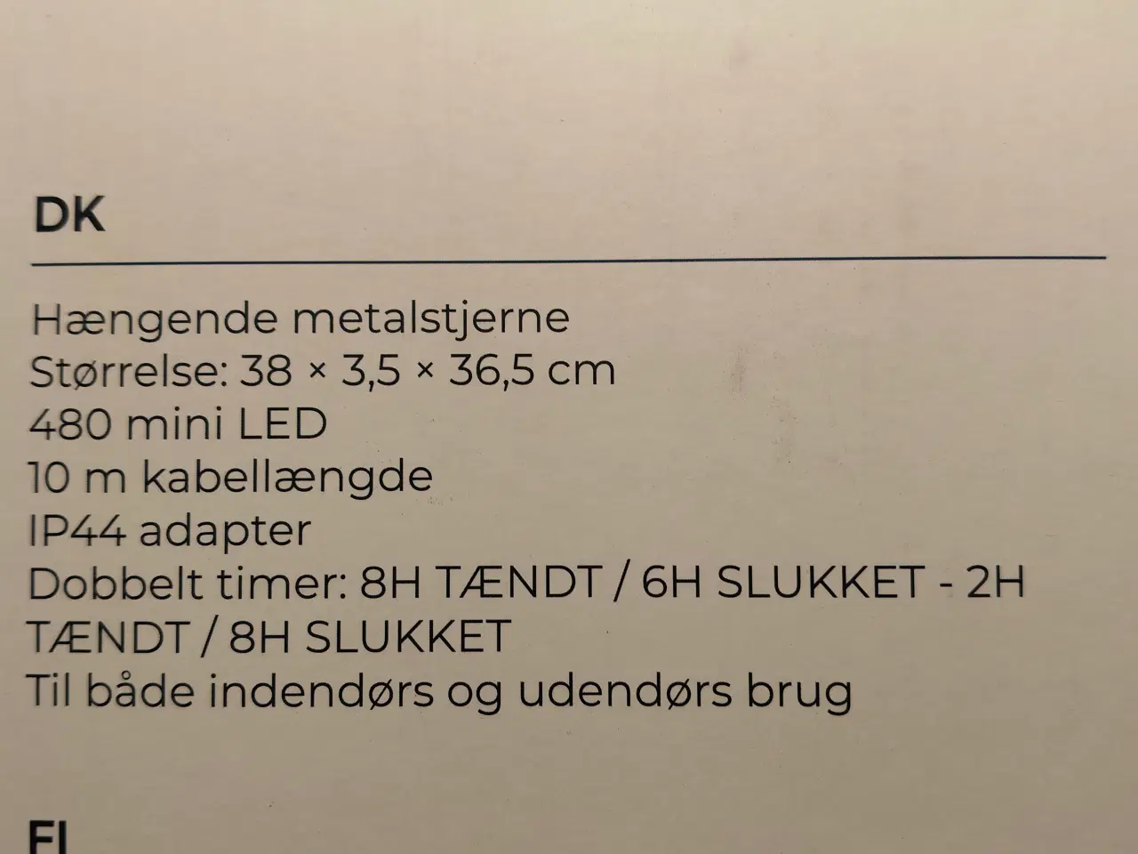 Billede 4 - LED Julestjerner, 2 størrelser