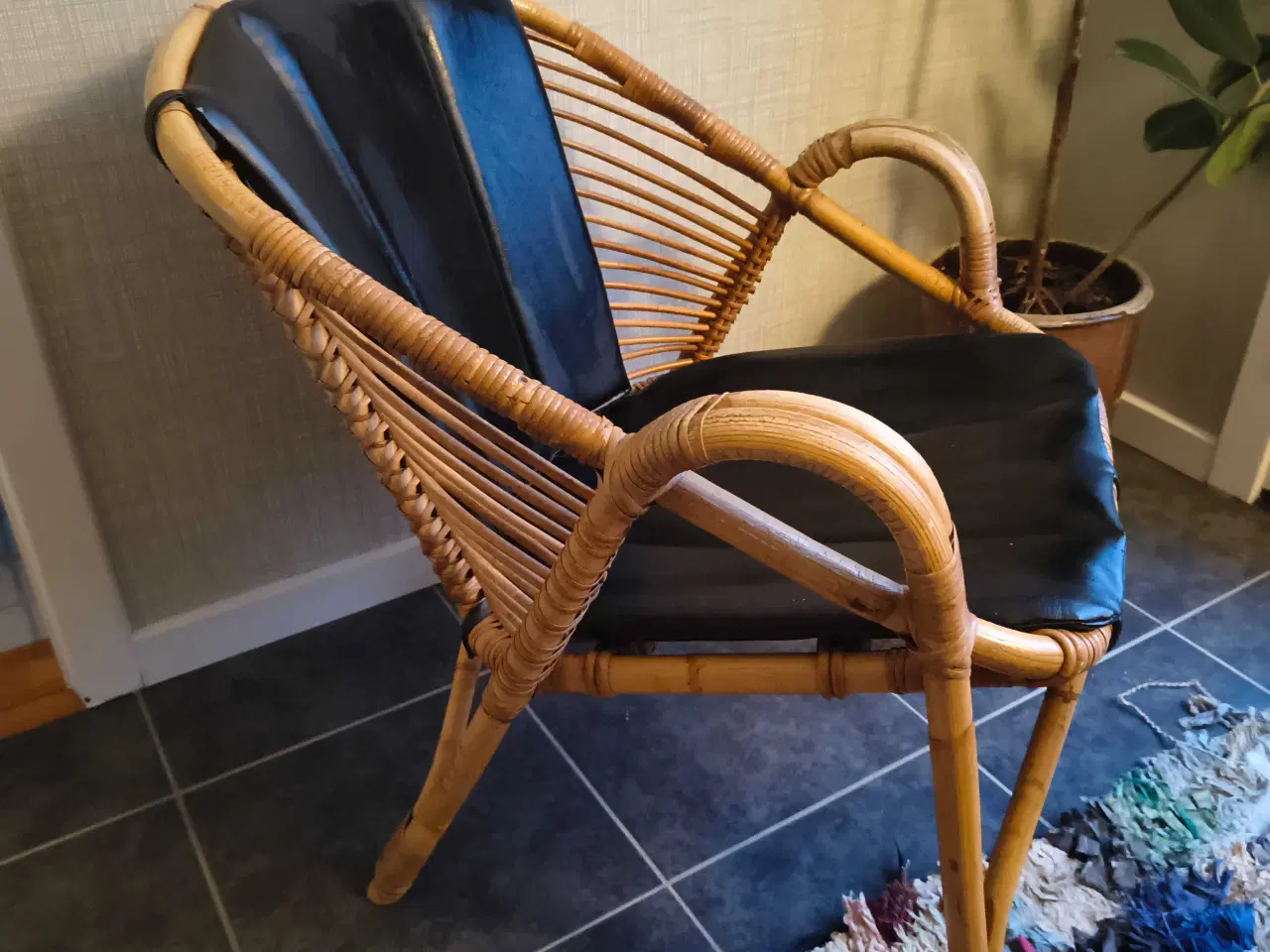 Billede 5 - Vintage bambusstol