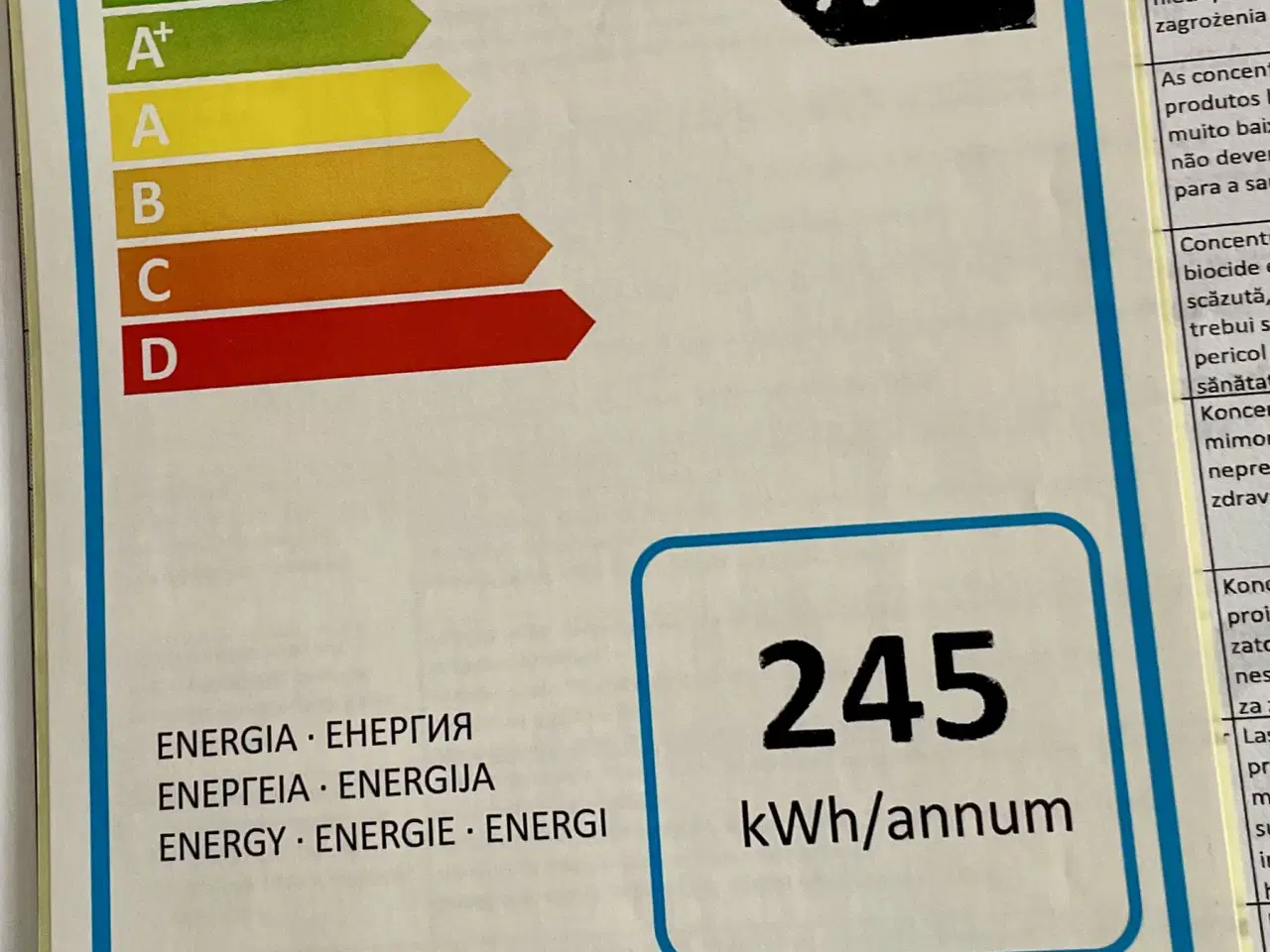 Billede 2 - køleskab kam 4530 a+