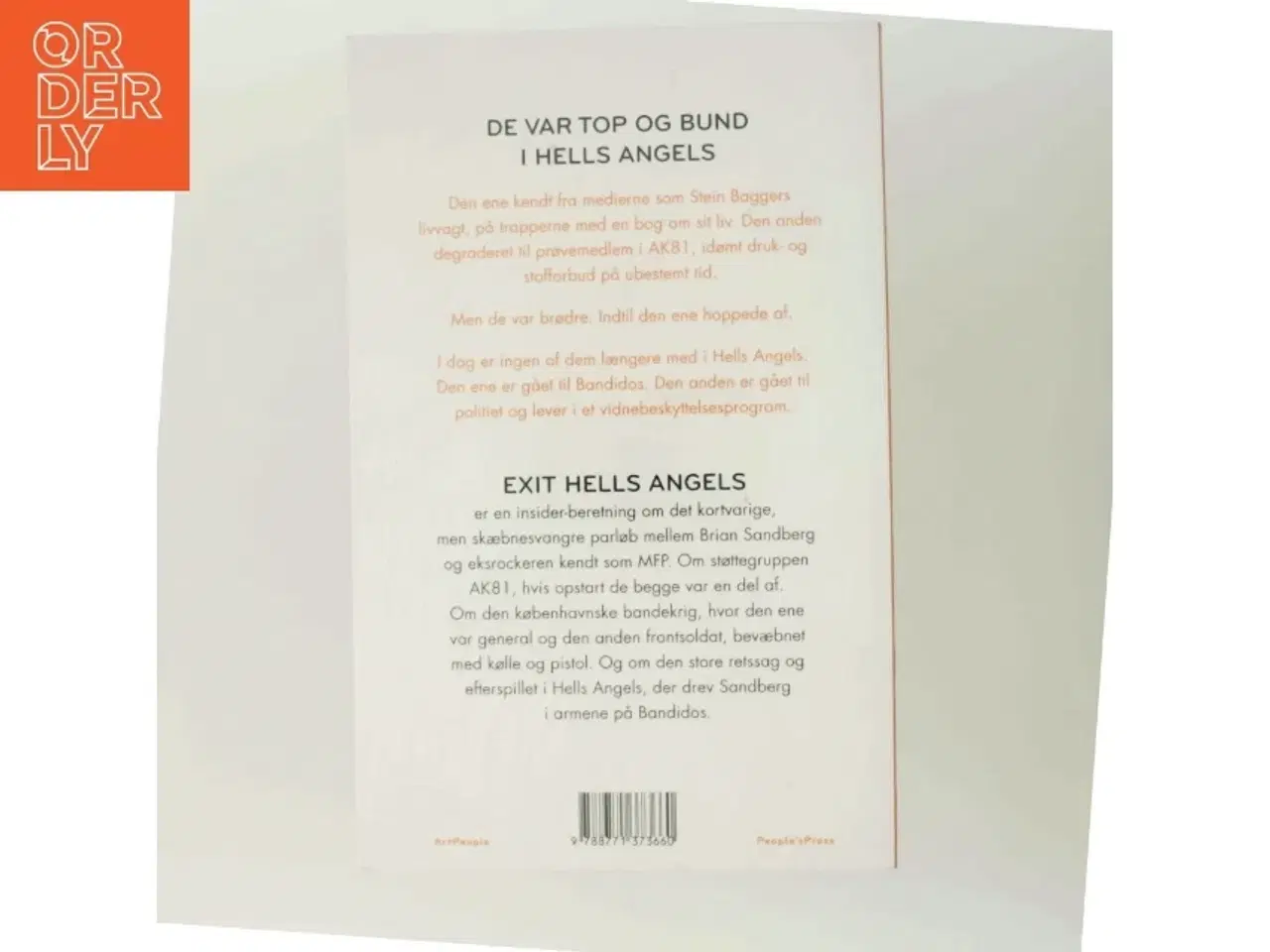 Billede 3 - Exit Hells Angels af Søren Baastrup (Bog)