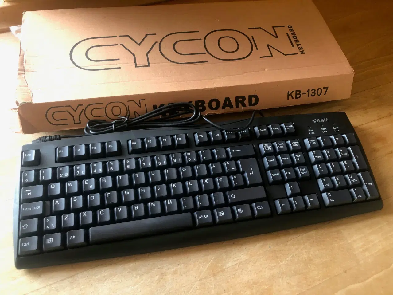 Billede 2 - Helt nyt tastatur med ledning