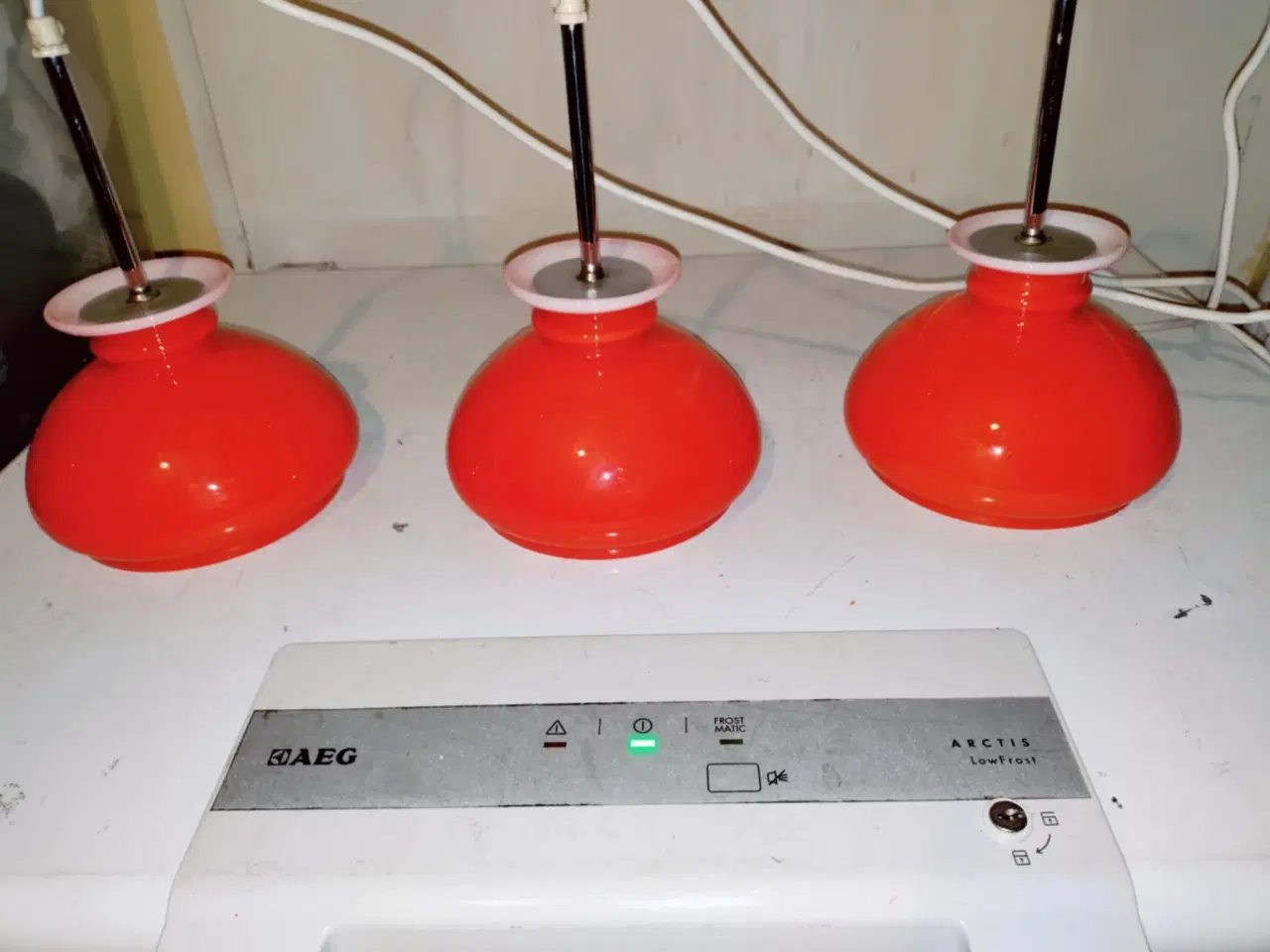 Billede 3 - 3 super flotte lamper i fed farve se billeder