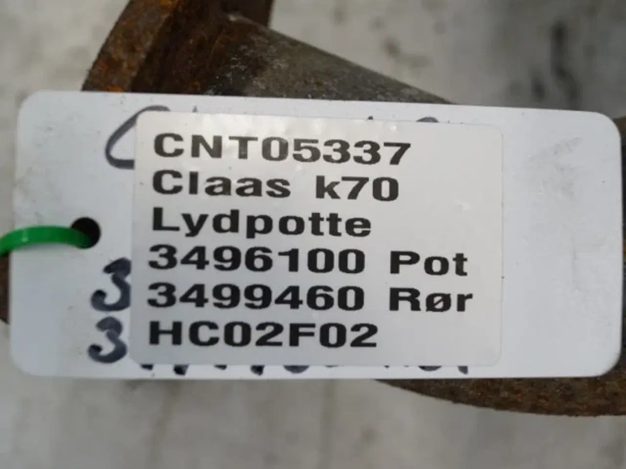 Billede 8 - Claas Targo K70 Lydpotte 3496100