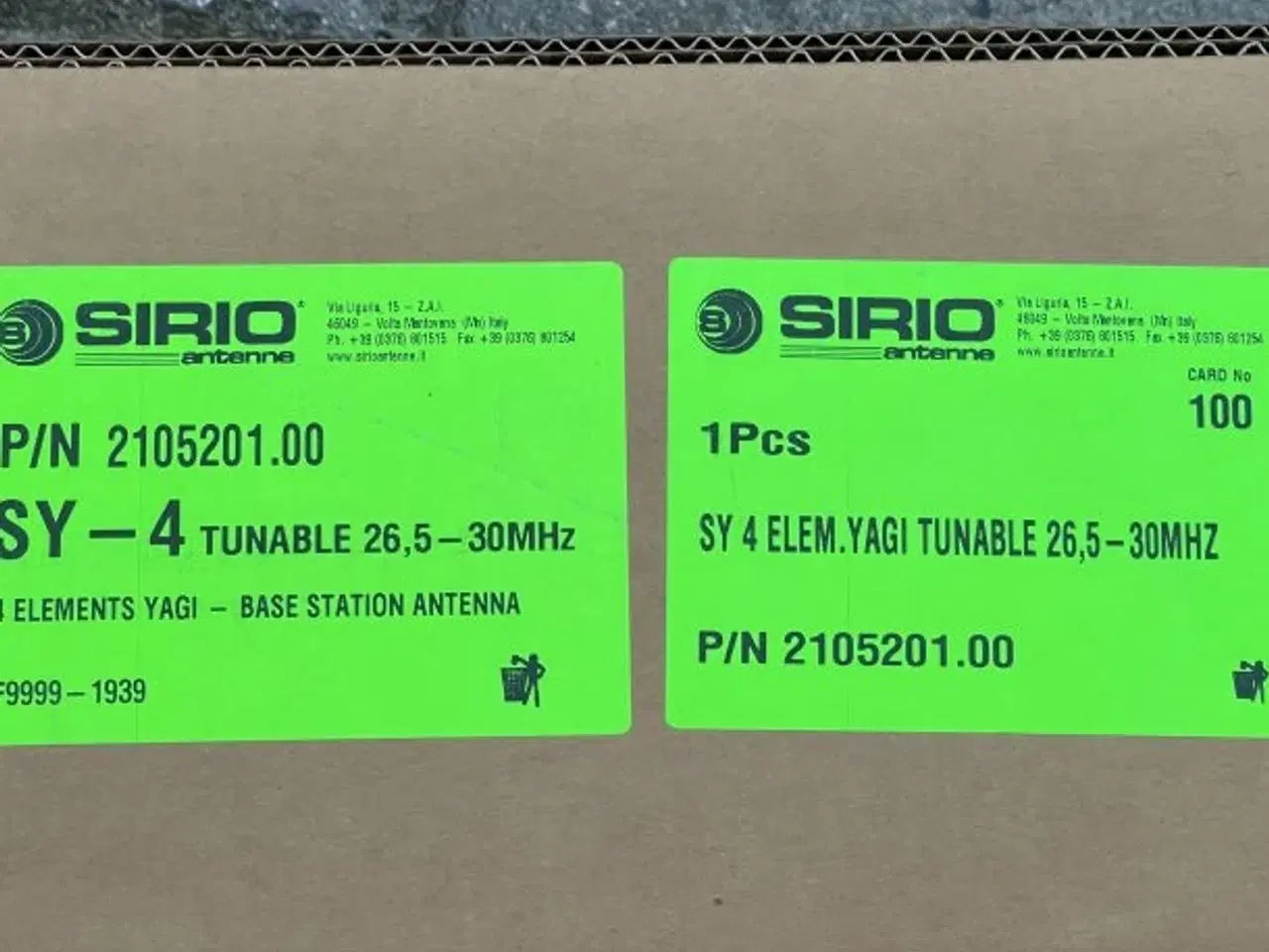 Billede 1 - Sirio SY-4 - 4 Element Yagi Beam Antenne